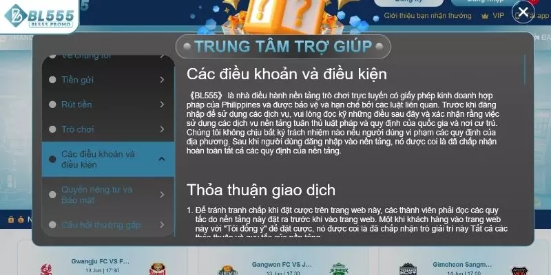 Điều kiện để thực hiện đăng ký BL555 thành công